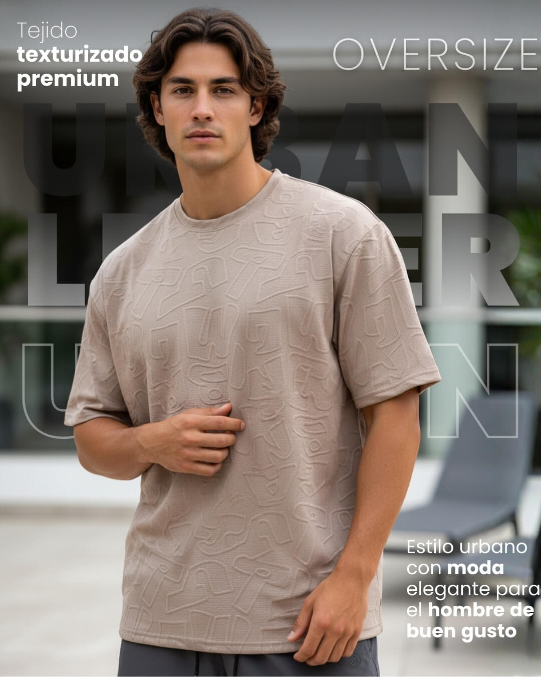 Oversize urban letter