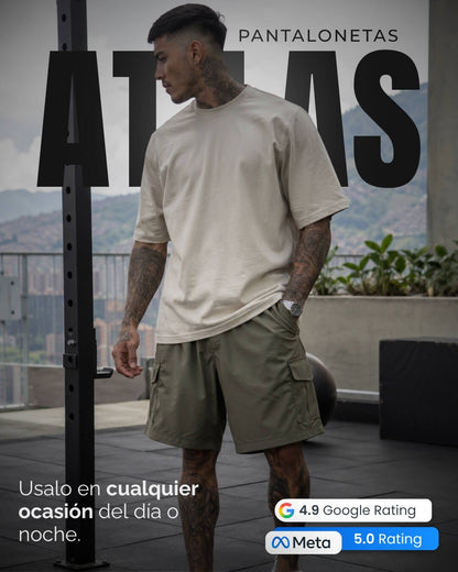 Pantalonetas Atlas cargo nautica