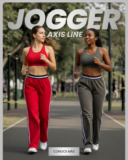 Jogger axis line