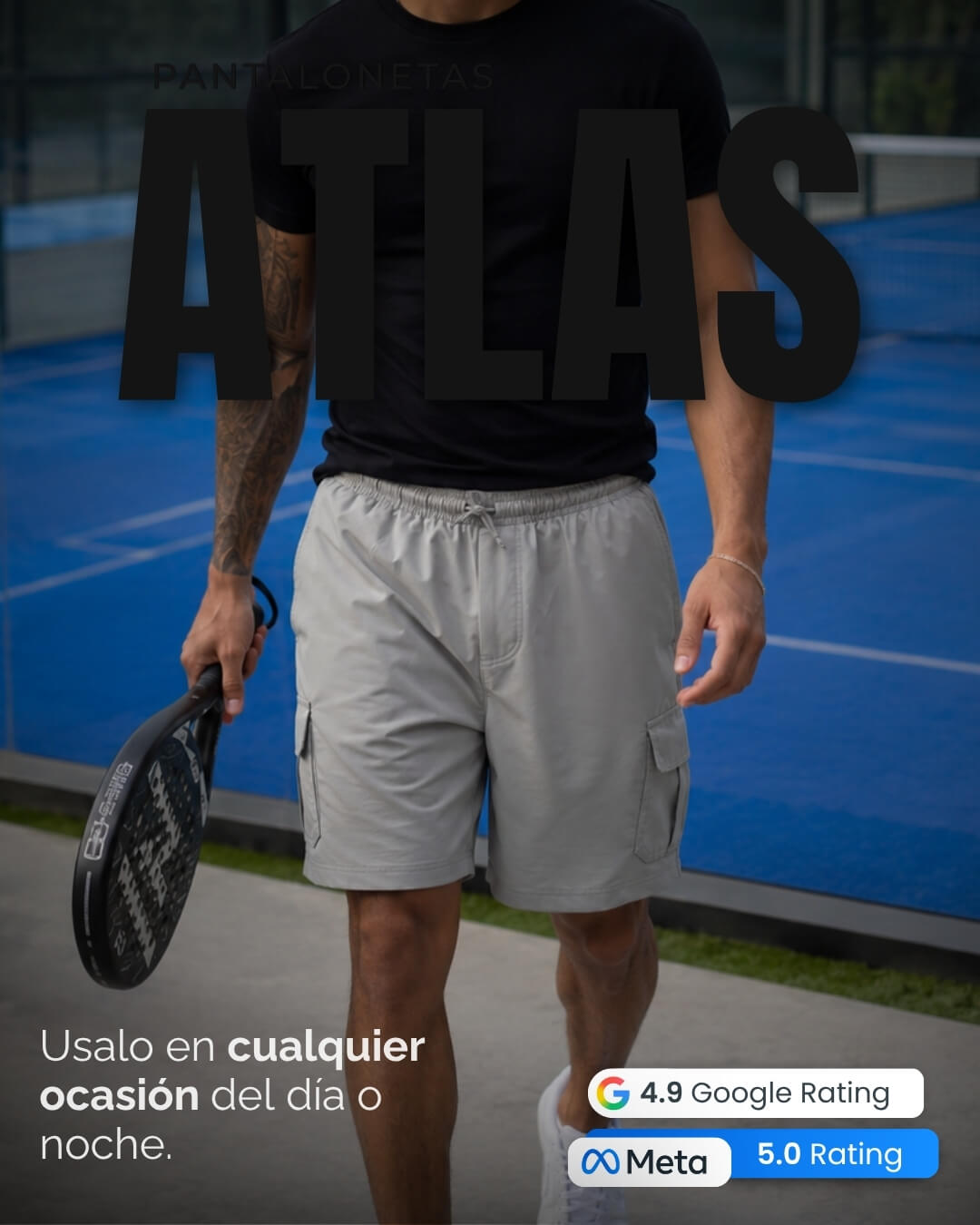Pantalonetas Atlas cargo nautica