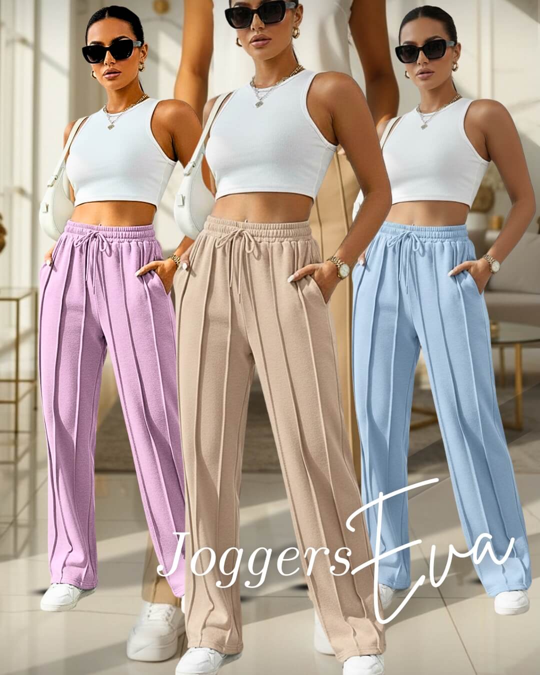 JOGGER BOTA RECTA EVA