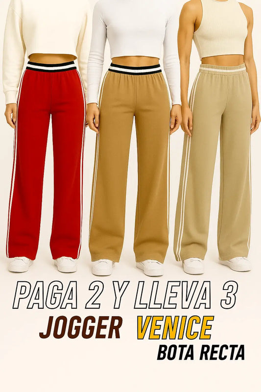 JOGGER BOTA RECTA VENICE